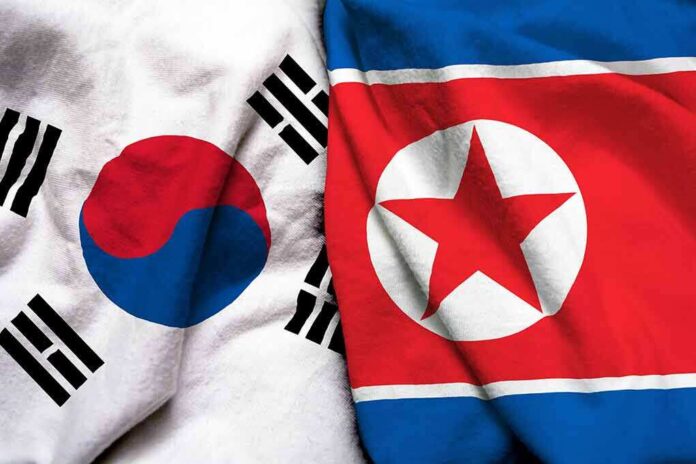 1059722948 featured image South Korean and North Korean flags side by side