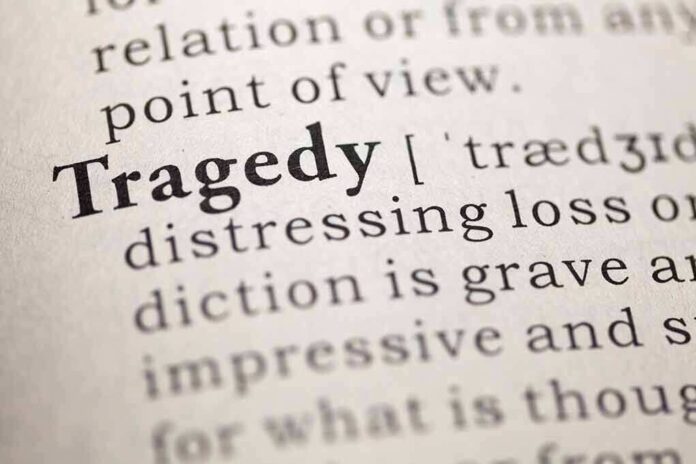 154276778 featured image Dictionary page showing the word tragedy definition