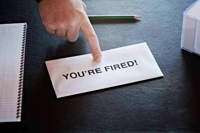 70617409 featured image Envelope with YOURE FIRED and pointing finger