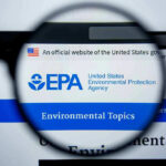 EPA website under magnifying glass