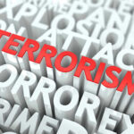 The word Terrorism highlighted among other words.