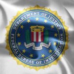 FBI seal on a textured background