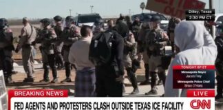 Tear Gas STRIKES CNN Report - Live on Air