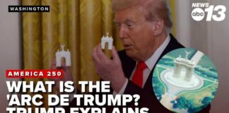 Trump's Triumphal Arch Design LEAKED - Dems FUMING