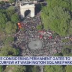 NYC committee discusses permanent gates for Washington Square Park