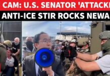 Senator Pepper Sprayed Amid Federal CLASH! New Jersey On Boil: Sen. Andy Kim 'Attacked With Peppers' As Anti-ICE Protesters Clash With Fed Cops