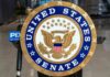 RINO Senator CRUSHED in Primary Seal of the United States Senate featuring an eagle and stars