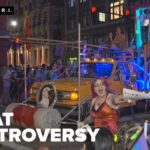 Rhode Island Pride to review float depicting mayor dangling in front of road roller