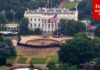 Trump Now Building THIS On White House Lawn White House Helipad Construction Reportedly Starts—But Trump’s Unusually Quiet On Plans