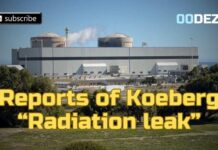 Radiation Scare Sparks Nationwide Frenzy The Koeberg "Radiation Leak" situation.