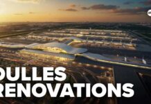 Trump Wants To Renovate D.C Airport into THIS! Goodbye people movers: new renderings show renovations to Dulles