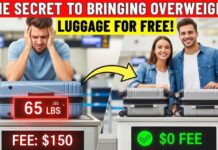 Travelers Using SNEAKY Loophole to Avoid Overweight Bag Fees The Secret to Bringing Overweight Luggage for Free: An A-to-Z Guide for American Travelers!