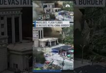 Mudslides, flash floods devastate Nepal-China border
