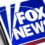 Fox News logo displayed on a smartphone screen