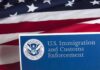 ICE Raid Shatters MAGA Voter’s Wedding U.S. ICE document against American flag