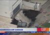 Driveway collapses at Malibu home amid coastal erosion issues