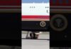 Air Force One emergency slide accidentally deployed
