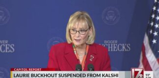 NC-01 Congressional District GOP candidate Laurie Buckhout placed Kalshi bets on herself