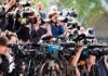 Journalist’s Racist Slur Erupts — Top Dem Rep Furious Group of news camera operators filming at an outdoor event
