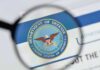 DoD Greenlights NEW Military ‘Heat Ray’ Weapon magnifying glass focusing on U.S. Department of Defense seal