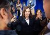 Kamala Begs Crowd for Applause After Joke Blunder Kamala Harris speaks to a crowd as Maya Harris stands nearby